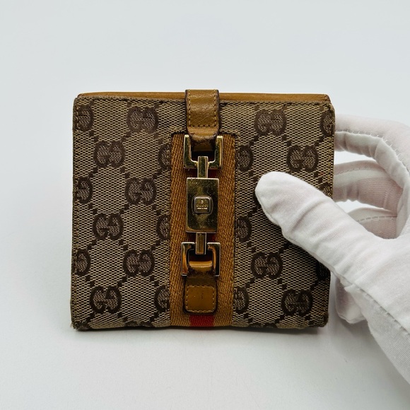Gucci Compact Sherry Wallet - Picture 1 of 9